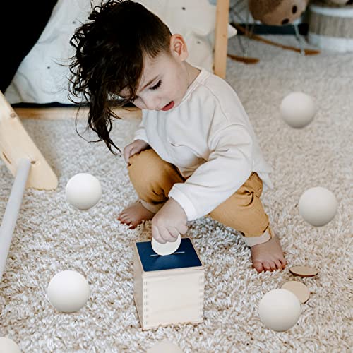 Chivao 200 Pieces Table Tennis Balls Washable Game Table Tennis Mini Plastic Balls for Pool Carnival Party Game - color: White