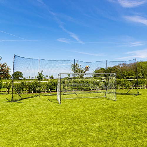 Stop that Ball™ Backstop Net Systems | Multi-Sport Ball Stop Net & Posts | Pop-Up, Freestanding & Socketed Options [7 Sizes] - size: 40ft, style: Freestanding