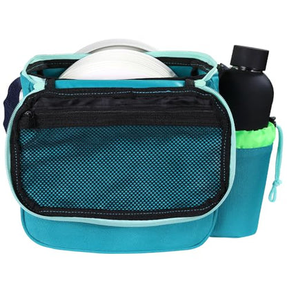 Axiom Discs Cell Disc Golf Starter Bag (Choose Your Favorite Color) - color: Mint/Dark Aqua