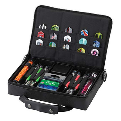Casemaster Classic Black Nylon Dart Case - color: Black