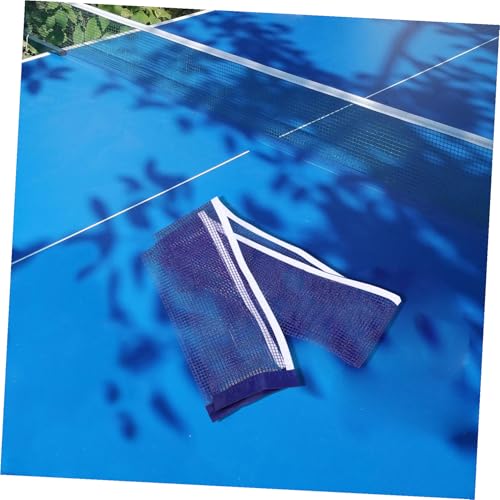 Portable Table Tennis Net with Iron Bracket and Polyester Mesh for Indoor Outdoor Use Quick Assembly Pingpong Net for Training and Competitive Play Suitable for Adults