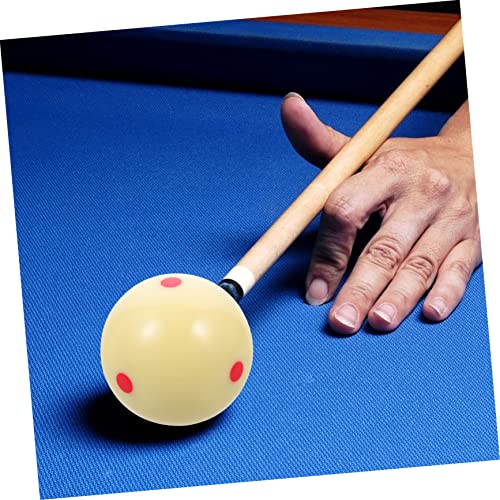 WOONEKY Resin Cue Ball with Dots Pattern for Training High-Grade Billiard Ball for Skill Improvement Durable and Wear-Resistant for Pool Practice