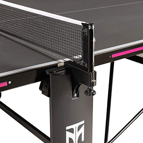Butterfly Timo Boll Crossline Outdoor Ping Pong Table | New for 2020! | 3-Year Warranty | Made in Germany | Outdoor Table Tennis Table | Adjustable Ping Pong Net Set, Grey