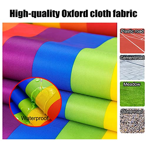 Playing Run Mat Company Team Building Game Props, Children's Adult Game Toys, Kindergarten Fun Games, Home Backyard Lawn Party Game Toys, Exercise Balance Ability (Size : Adults/11m)