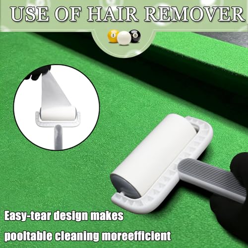Pool Table Brush Set, Pool Table Brush for Felt & Rail Cleaning, Billiard Table Cleaner Accessories Kit