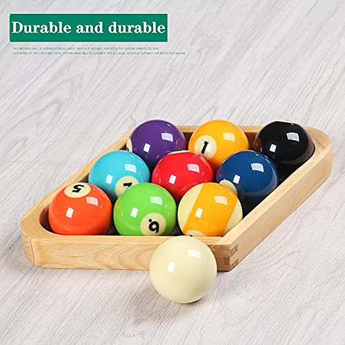 9 Ball Racks,Wooden Diamond Shaped Billiard Holder 9-Ball Diamond Rack Pool Table Triangle Ball Rack
