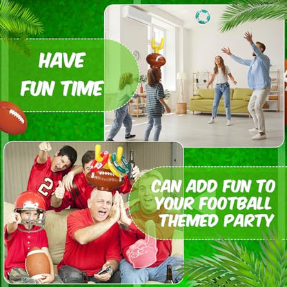 Sets Inflatable Post Ring Toss Football Goal Toss Goal Post Ring GamePost Ring Toss Game for Family Football Party Games