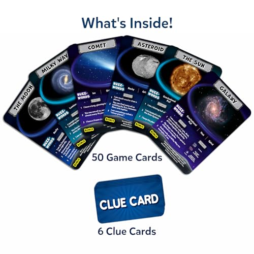 Skillmatics Guess in 10 NASA Space, Perfect for Boys, Girls, Kids & Families Who Love Card Games, Educational Toys, Travel Games, Gifts for Ages 8, 9, 10 and Up - style: 4. Space