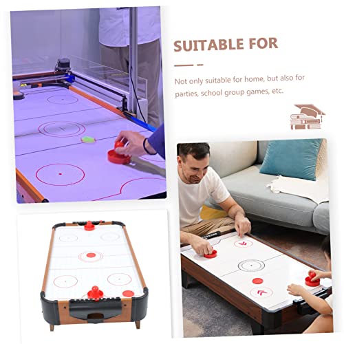 KESYOO 1Pc Mini Table Ice Hockey Game for Lightweight Portable Tabletop Competition with Durable Design Battery Flow for Indoor Fun