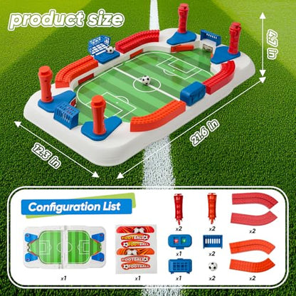 Mini Soccer Board Game for Kids,Interaction Football Toy,Soccer Game Set Gifts Boys Football Games Board,Birthday Gift Toys for 3 4 5 6 7 8-12 Year Old