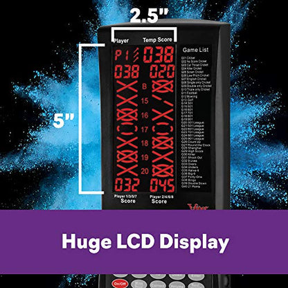 Deluxe Dartboard Cabinet with Integrated Pro Score and Cricket Scoreboard - style: Premium