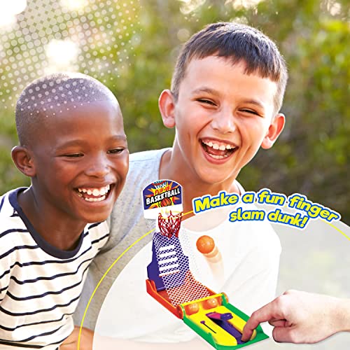 JA-RU Pocket Travel Mini Finger Basketball Shooting Game (2 Pack) - Handheld Mini Basketball Game for Kids, Tabletop Toys, Party Favors, Classroom Prizes & Goodie Bag Stuffers. 3255-1 - size: 2 Pack