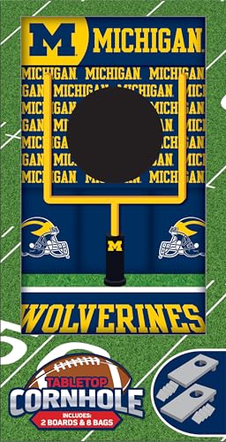 MasterPieces NCAA Syracuse Orange Tabletop Cornhole Game - Home Decor - style: Michigan Wolverines