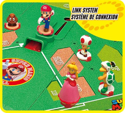 EPOCH Games Super Mario Stadium Baseball Game, Tabletop Skill and Action Game, Ages 5+