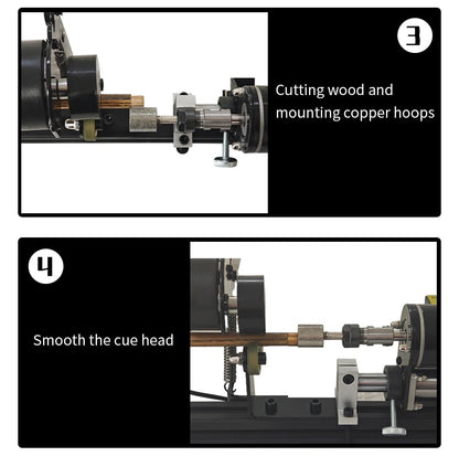 Pool cue lathe,Cue tip shaper,Pool cue repair kit,pool cue lathe machine,Cue Tip Repair Machine - Billiard Cue Shaper Tool,7 in 1 Billiard Cue Stick Repairer, Cue Shaft Cleaning & Maintenance