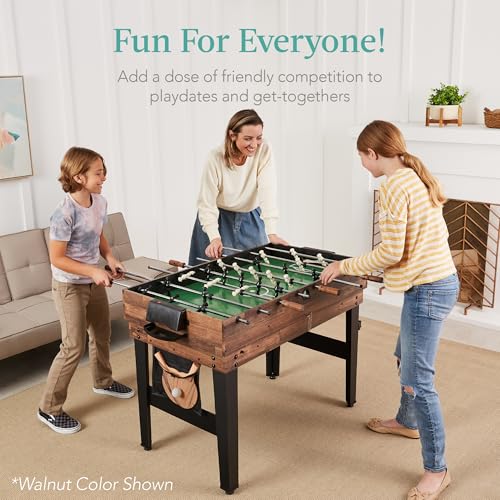 Best Choice Products Combo Game Table Set for Home, Game Room, Friends & Family w/Ping Pong, Foosball, Basketball, Air Hockey, Archery, Chess, Checkers, Shuffleboard, Bowling - color: Arcade