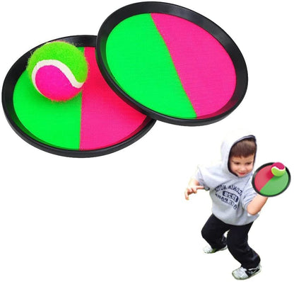 Magic Ball Toss Catching Game Kids Play Set Magic Ball Toss Mitt Paddle Pack (4 Pack) - size: 4 Pack
