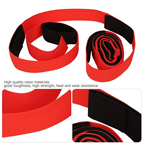2 Pcs Fun Outdoor Sports Multiplayer Activities Giants Footstep Tram, Team Race Bands, Portable, Nylon Material, for Family Party Friends Party Company Expansion