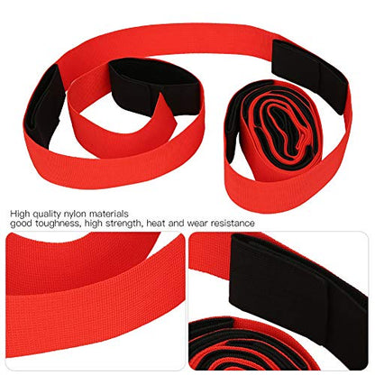 2 Pcs Fun Outdoor Sports Multiplayer Activities Giants Footstep Tram, Team Race Bands, Portable, Nylon Material, for Family Party Friends Party Company Expansion