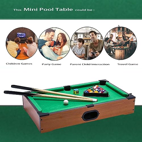 Mini Pool Table for Kids Small Billiards Game Table Top Pool Table Toy for Cat Gift for Kids Cat Pool Table Toy - style: P-14"