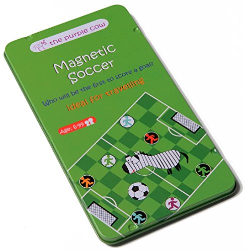 Magnetic Travel Mini Soccer Game - Car Games , Airplane Games and Quiet Games - color: Soccer