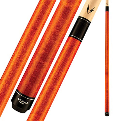 Viking Valhalla 100 Series Pool Cue Stick - color: Autumn Orange, size: 21oz