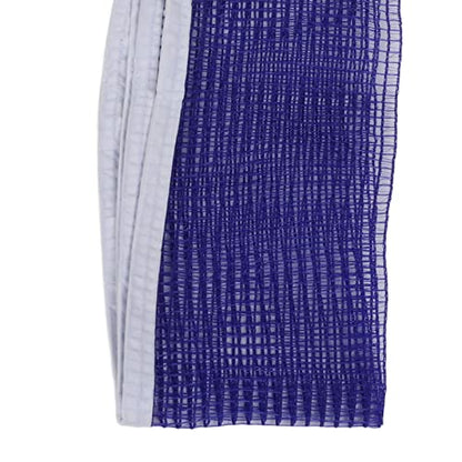 Table Tennis Net Pingpong Net Replacement, Durable Portable Blue Polyester Net with Iron Brackets for Office Table Family Dining Table Classroom Desk
