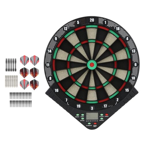 Electronic Darts Board Set HighTech CNC Knurling Toy for Parties or Exercises for Children or Adults