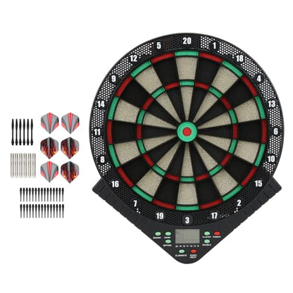 Electronic Darts Board Set HighTech CNC Knurling Toy for Parties or Exercises for Children or Adults