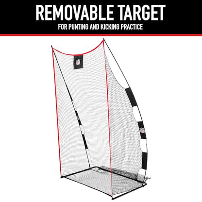 Franklin Sports Football Accuracy Targets- Kicking and Throw Training - 2 in 1 Football Target - 7' x 4' or 8' x 8' - size: 7' X 4'