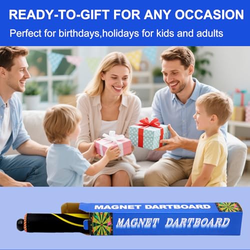 Magnetic Dart Board Outdoor Game Suitable for Children to Play Comes with 12 Darts Best Toys Gifts for Teenage Boys Girls Age 5 6 7 8 9 10 11 12 Years (12 in) - size: 12"