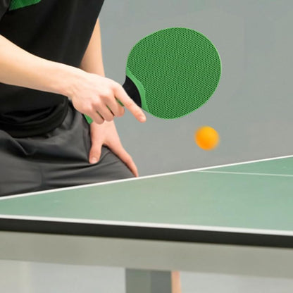 Table Tennis Bat Rubber Integrated Straight Handed Cross - color: Gray