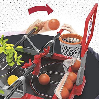 Hasbro Gaming Foosketball, The Foosball Plus Basketball Shoot and Score not searched Tabletop Game for Kids Ages 8 and Up, for 2 Players