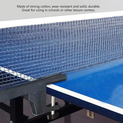 Table Tennis Net Replacement, Polyester Cotton, Black, 70.9 x 5.5 in