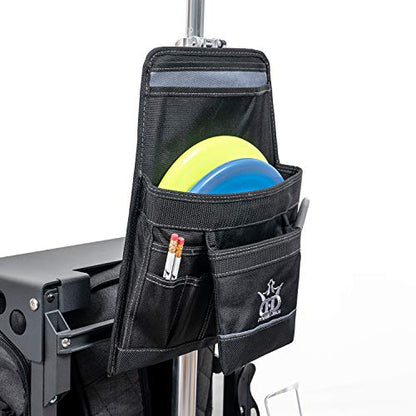 Dynamic Discs ZUCA Cart Putter Pouch | 5-pocket Pouch | Holds 2 Putters | Easily Secure to Zuca Handle with Velcro Strap | Includes 2 grommets for hanging towels and more