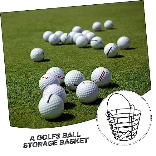 LIOOBO 1pc Golf Basket Golf Ball Basket Golf Ball Dispenser Golf Ball Tray Mens Golf Range Basket Golf - color: Green