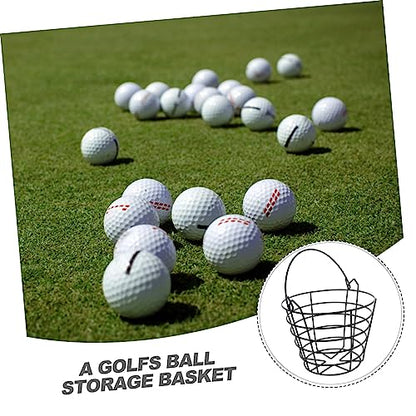 LIOOBO 1pc Golf Basket Golf Ball Basket Golf Ball Dispenser Golf Ball Tray Mens Golf Range Basket Golf - color: Green