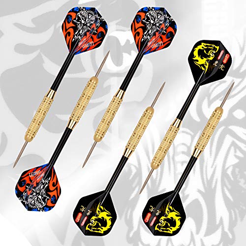 ONE80 Vapor 180 Bristle Dartboard Staple Free Bullseye Steeltip Darts Extra Flights - style: with Scoreboard