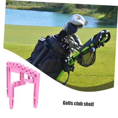 SUPVOX Golf Holder Rack Lightweight Indoor Golf Shaft Storage Shelf Stylish and Design for Home Use