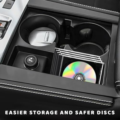 6PCS Standard Single Clear CD Jewel Case, 10 mm Thin Plastic DVD Protective Cases Replacement w/Assembled Tray, Square-Shaped Single Disc Storage Box for Most Cars (Transparent & Black) - color: Transparent & Black