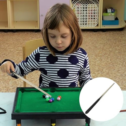 Alipis Kids Pool Cue Stick 19-Inch Mini Short Billiard Cue for Children Lightweight Durable Hardwood Stick for Home Game Room Practice