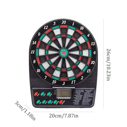 Electronic Dart Scoreboard - Analytical Tracking, Professional Circuitry Game, 26x20x3cm Uninterrupted Design Scoring Board, Recreational Play | Activity Equipment for Party Venues & Amateur Leagues