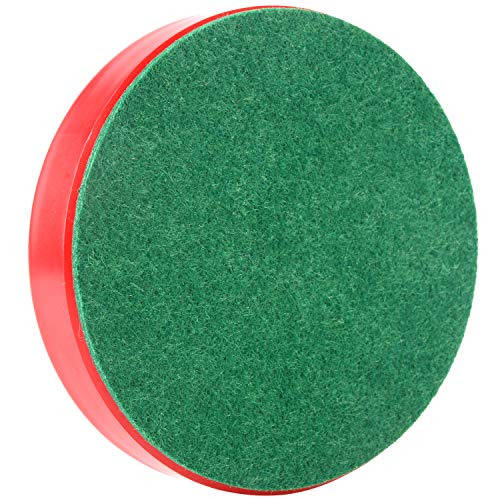 ONE250 Air Hockey Pushers and Red Air Hockey Pucks, Goal Handles Paddles Replacement Accessories for Game Tables (4 Striker, 4 Puck Pack) - color: Red