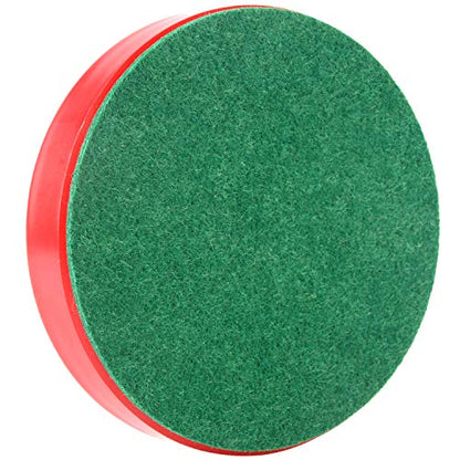ONE250 Air Hockey Pushers and Red Air Hockey Pucks, Goal Handles Paddles Replacement Accessories for Game Tables (4 Striker, 4 Puck Pack) - color: Red