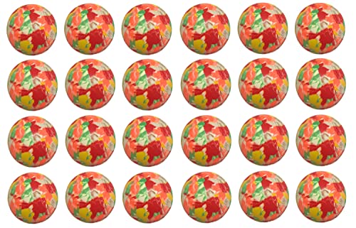 Recreational-Quality (1-Star, 40mm) Ping Pong Balls - color: Confetti, size: 24-Pack