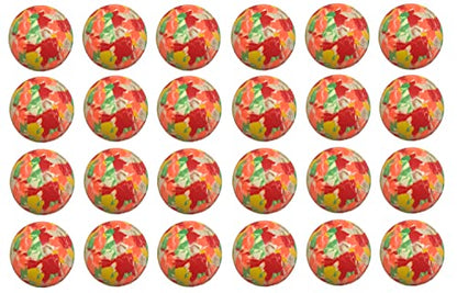 Recreational-Quality (1-Star, 40mm) Ping Pong Balls - color: Confetti, size: 24-Pack