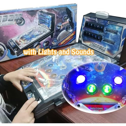 Super Pinball Machine Game - Electronic Arcade Toy with Digital Scoreboard, The Ultimate Mini Tabletop Pinball Game for Teens Kids, Ideal