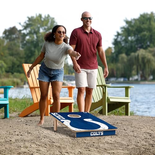 YouTheFan NFL 2’ x 3’ Wood Cornhole Game