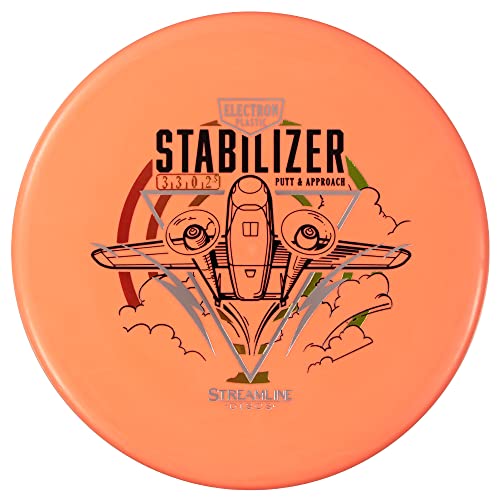 Streamline Discs Electron Stabilizer Disc Golf Putter (Choose Your Firmness/Colors May Vary) - size: 165-170g, style: Medium