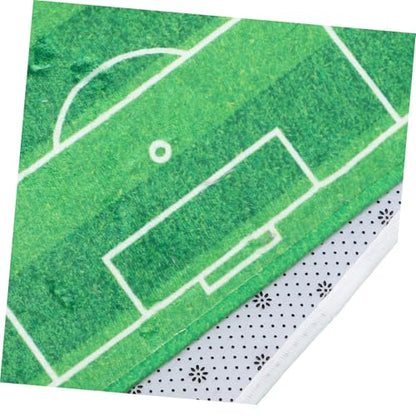 BESPORTBLE Kids Tabletop Football Game Mat Simulated Mini Soccer Field Play Mat for Boys and Girls Indoor Fingertip Foosball Toy for Party Fun